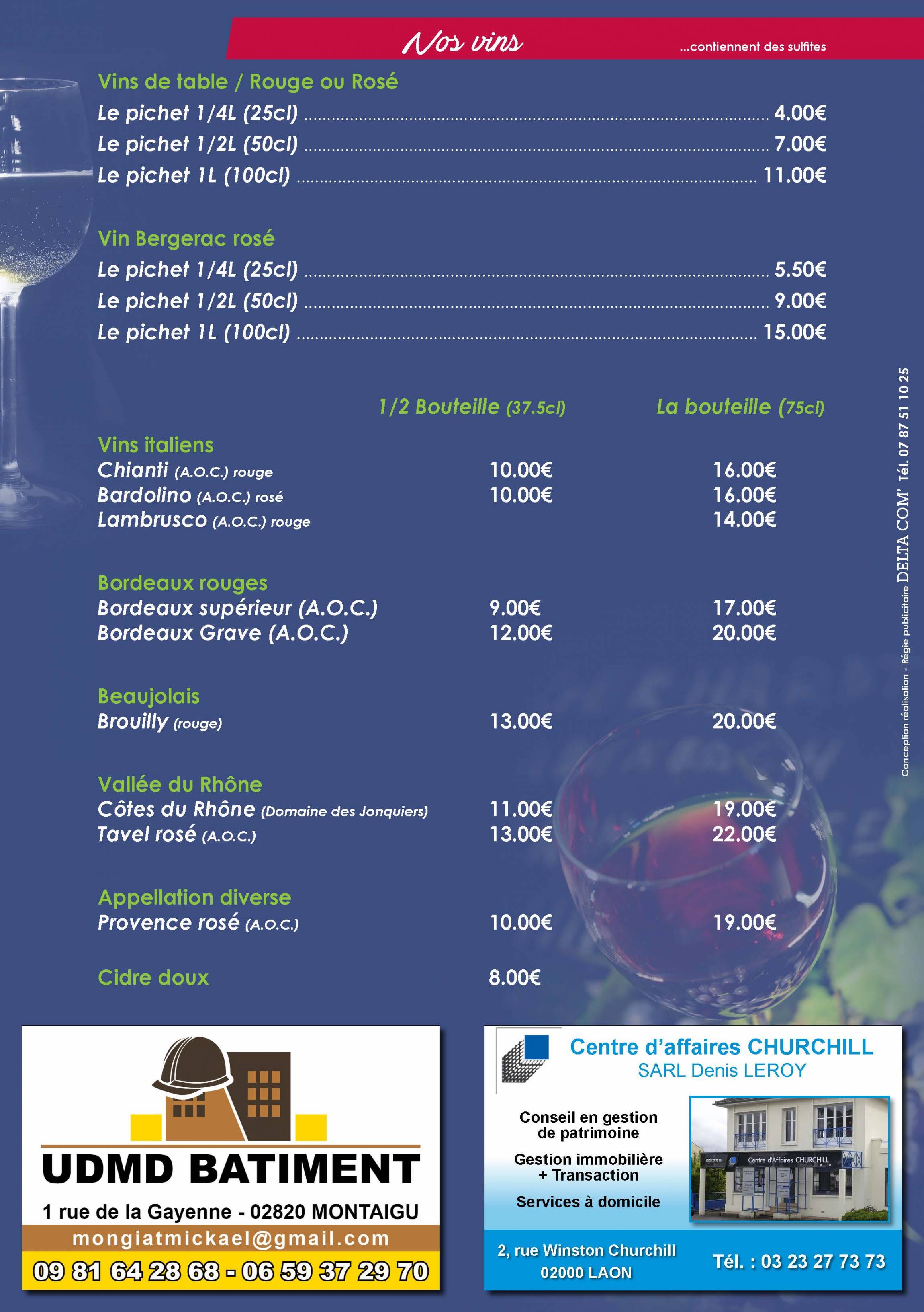 Menu 8